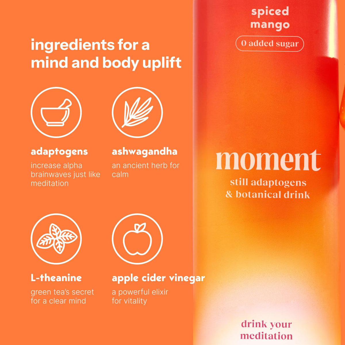 Moment glass pour demonstrates a non alcoholic, relaxing option