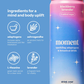 Moment glass with ice ready for a chilled, non-alcoholic sip