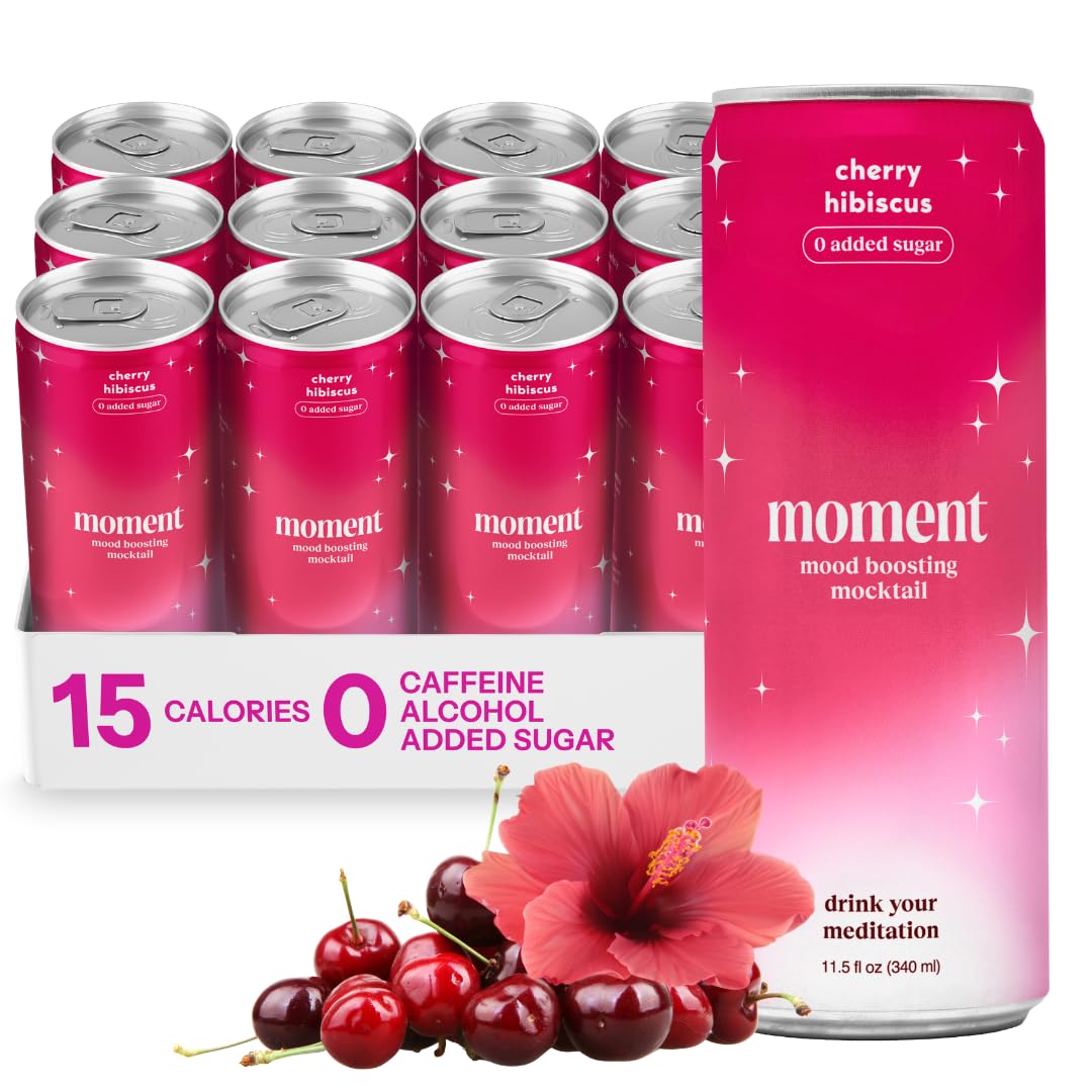 Drink Your Meditation Moment bottle, a zero sugar, non-alcoholic option for calm evenings