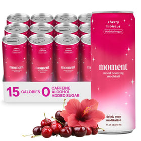 Drink Your Meditation Moment bottle, a zero sugar, non-alcoholic option for calm evenings