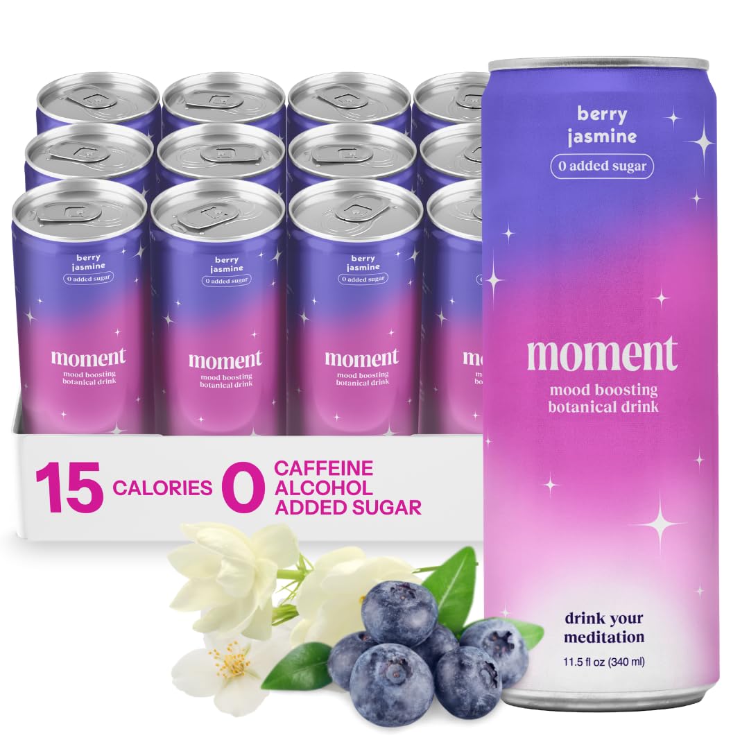 Moment by Drink Your Meditation – front-pack display for calm, zero sugar.