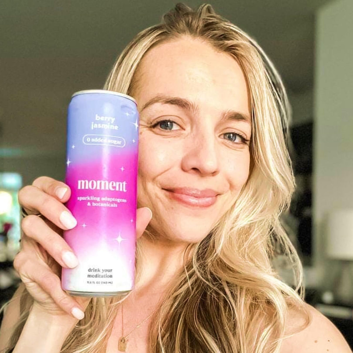 Moment-zero-sugar can demonstrates a clean alternative to soda.