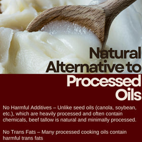 Drip Co Beef Tallow browning meat captures rich aroma.