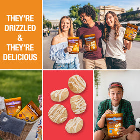 Drizzilicious Cinnamon Swirl mini rice cakes allergen-free certification