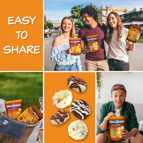Drizzilicious on-the-go snack pack highlighting gluten-free and vegan-friendly design
