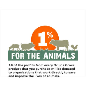 Druids Grove Lactic Acid Powder measured with scoop for precise adjustments.