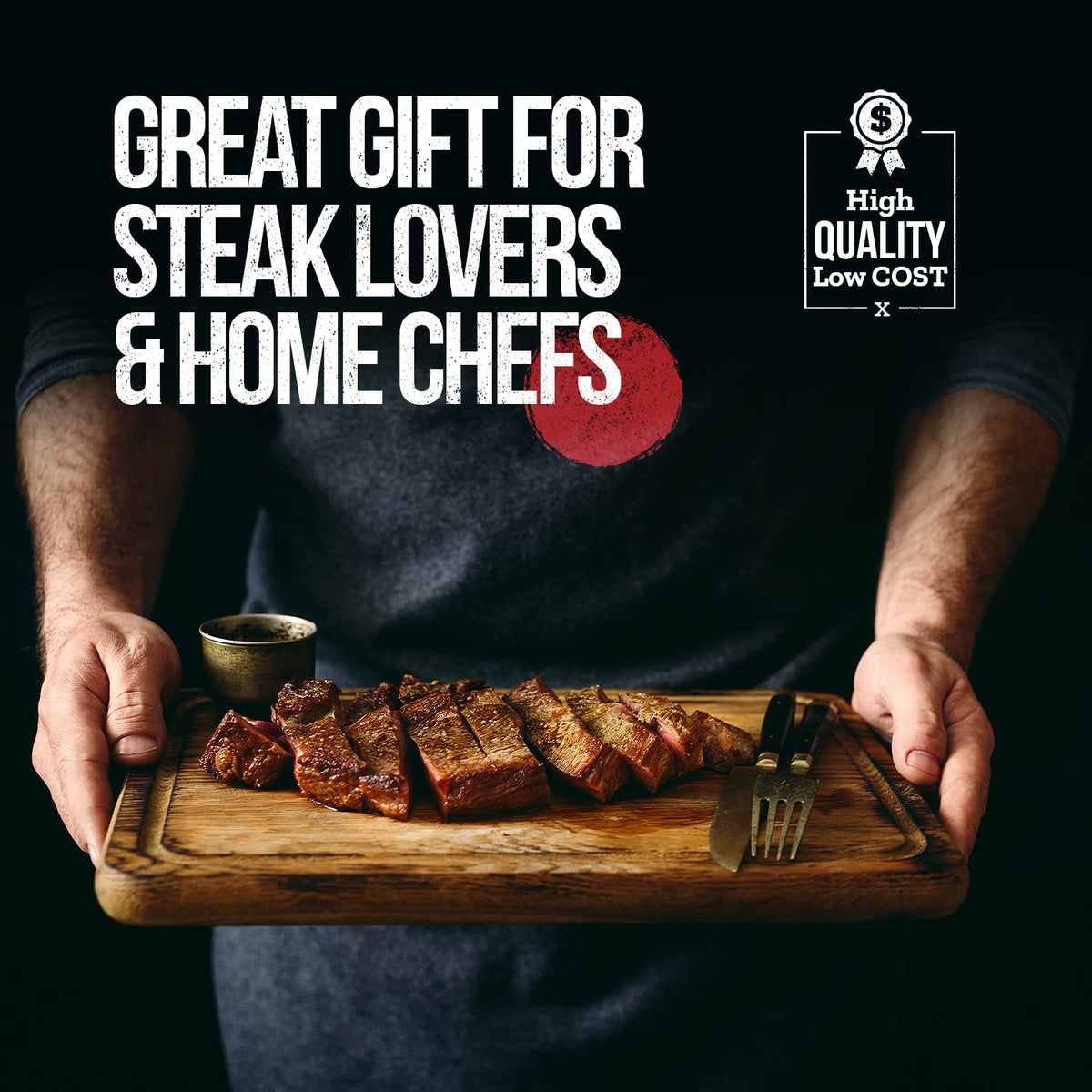 DryAgePro in-home fridge aging environment for steaks