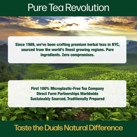 dualspices relaxing tea time with chamomile liquid in glass, inviting peaceful evenings