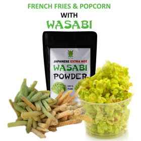 Dualspices Wasabi paste texture transforms sauces into punchy dips.