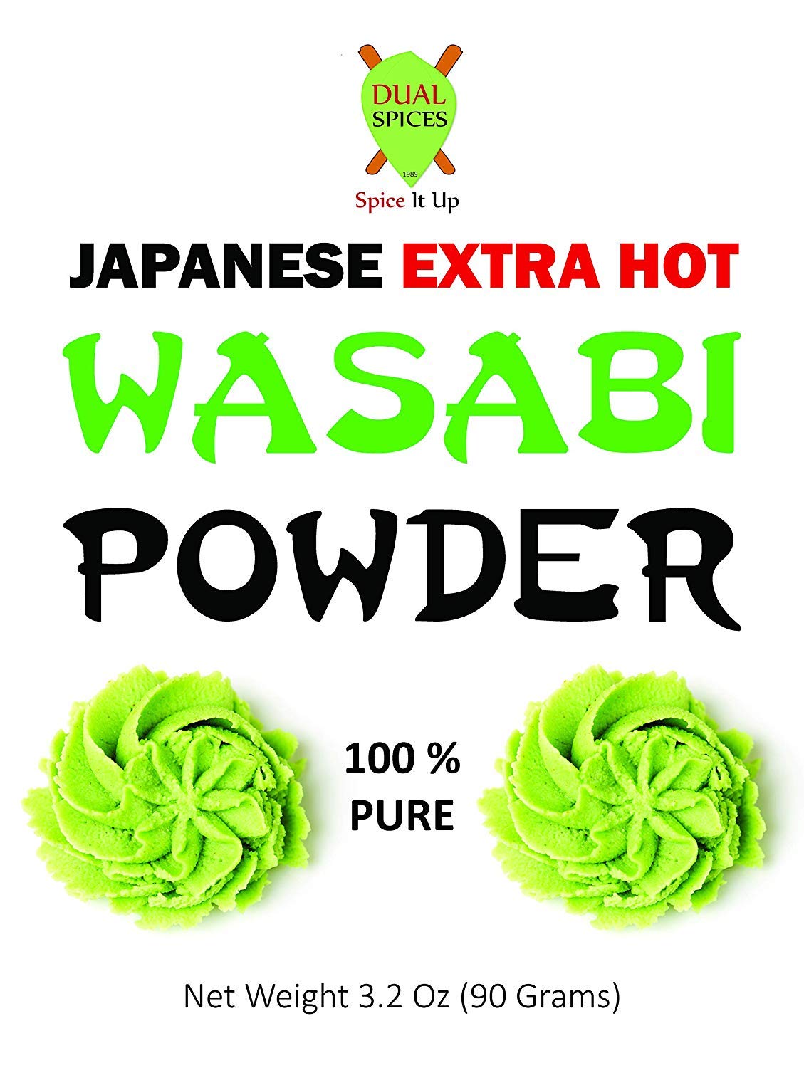 Dualspices Wasabi powder aroma enhances dipping sauces and dressings.