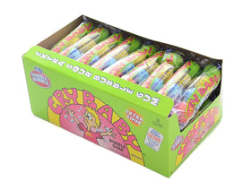 Dubble Bubble Cry Baby Extra Sour Tube front view for eye-catching party snacks.