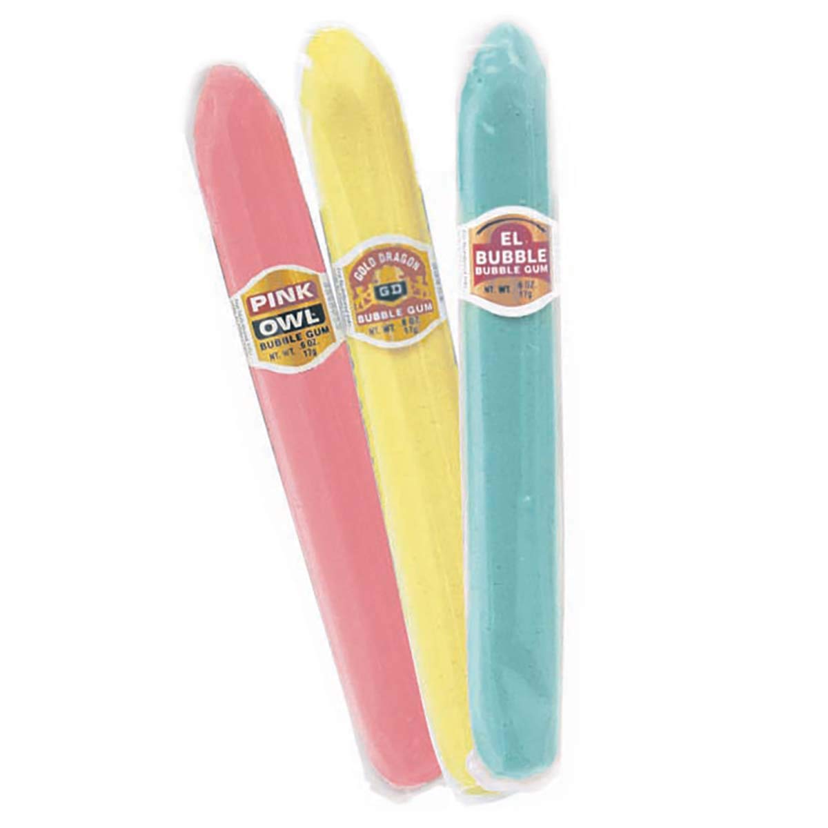 Box of 36 Dubble Bubble fruit cigars offers value and variety for gatherings