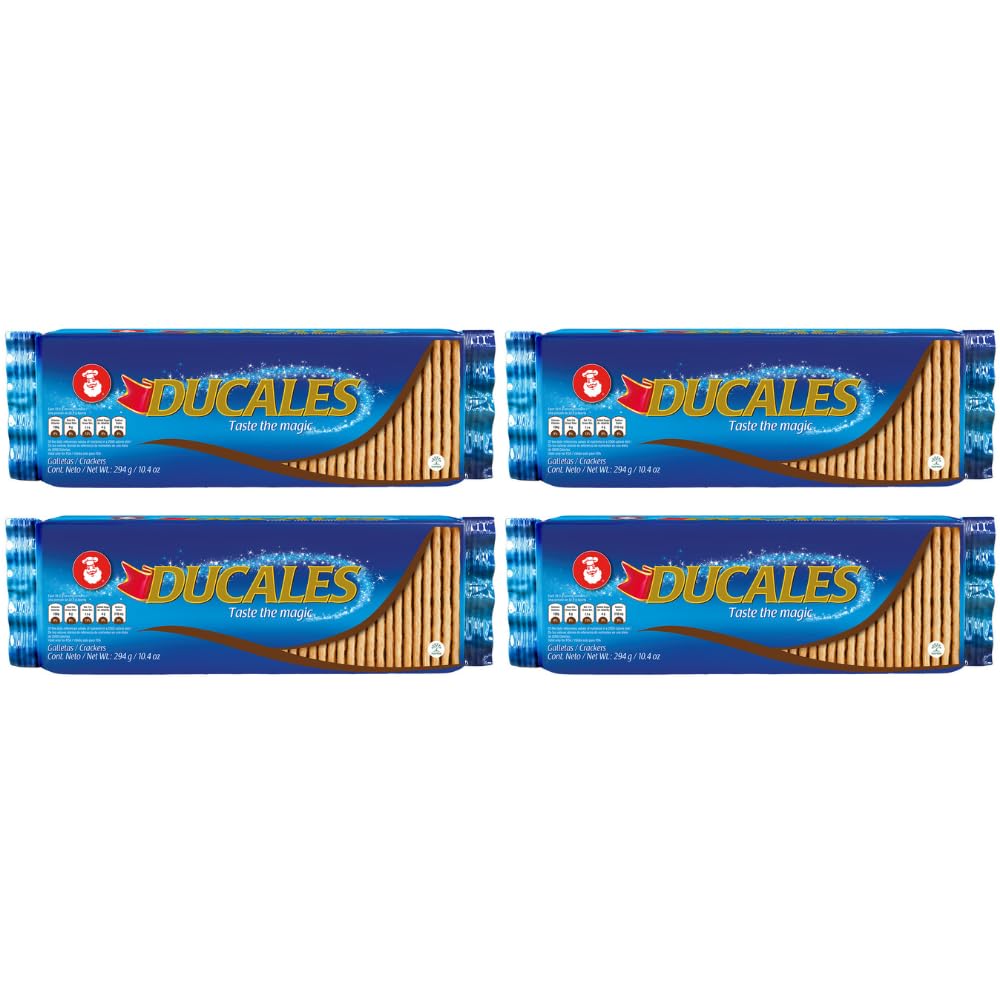 Ducales Crackers with cheese and spreads elevates a quick snack.