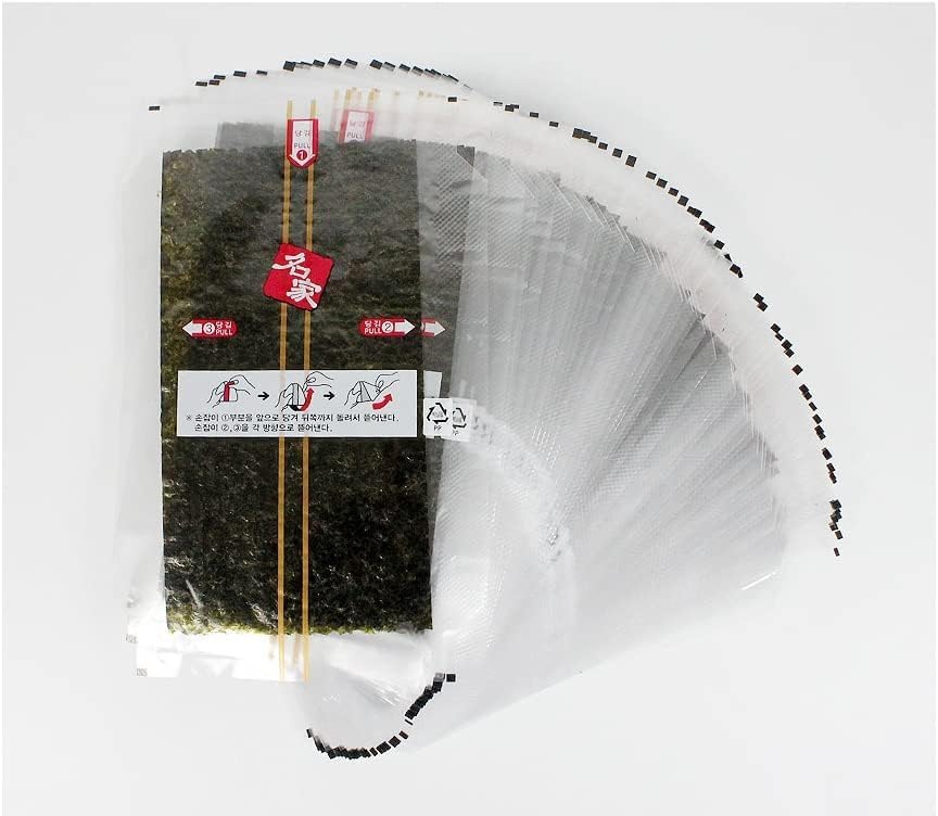 DUHOGO extra crispy seaweed texture stays crunchy after wrapping.