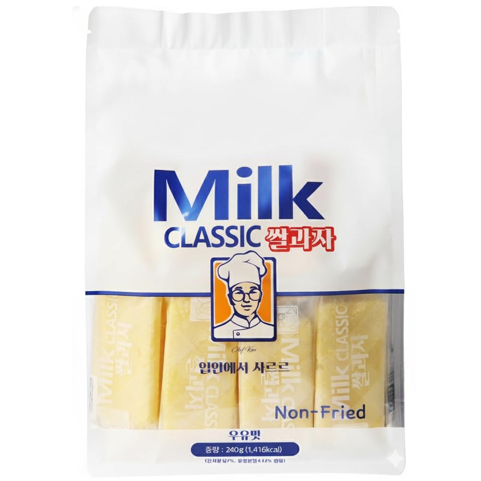 DUHOGO Milk Korean Rice Snack 24-pack packaging for easy lunches.