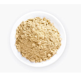 DUHOGO Natto powder dispensed with spoon ready for daily use.