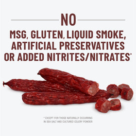Duke's small-batch drying preserves fresh pork flavor