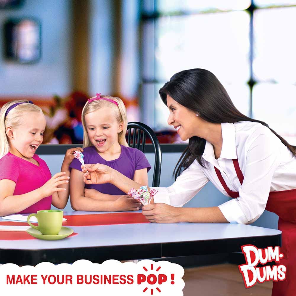 Root beer and sour apple classics featured in the Dum Dums mix