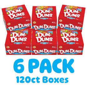 Individually wrapped Dum Dums pops provide mess-free grab-and-go snacking