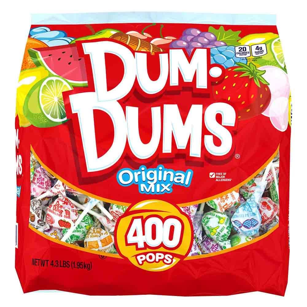 Dum Dums Original Mix 400-count bag for sharing at parties