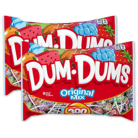 Dum Dums Original Mix 600-count bag for bulk party favors and sharing.