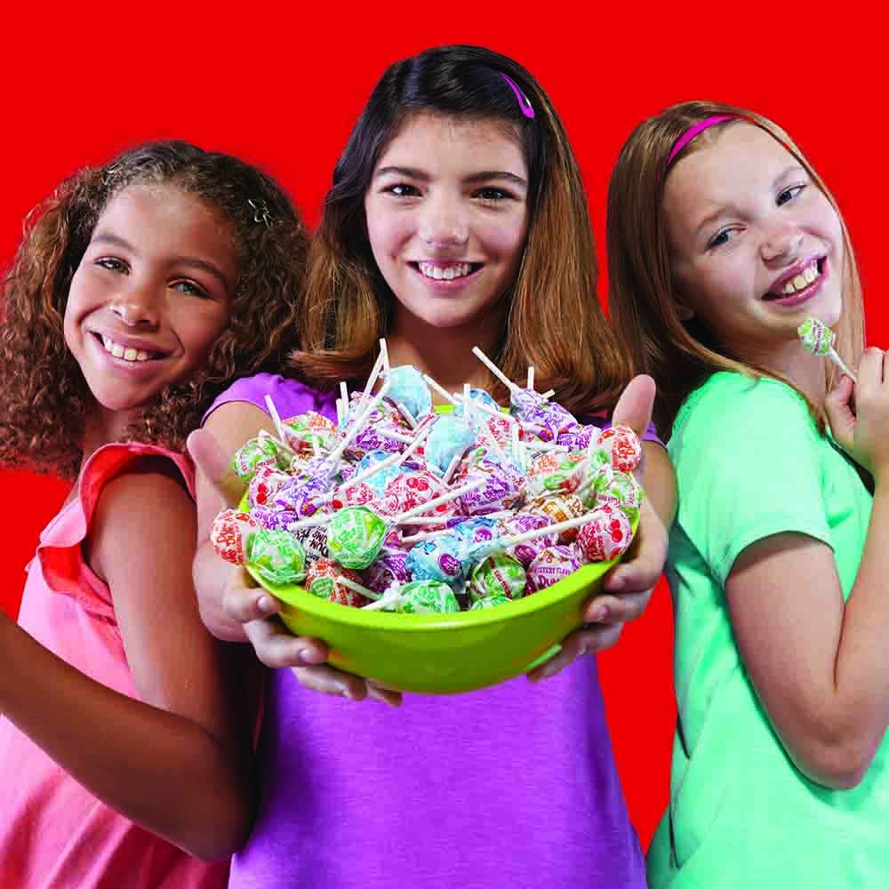 Dum Dums Original Pops proudly made in the USA.