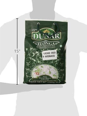 Dunar Elonga Basmati Rice steaming in pot emphasizes fluffy, separated grains