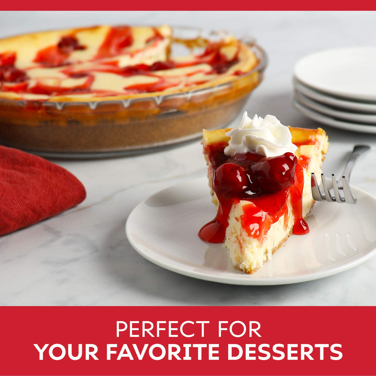 Duncan Hines Comstock cherry pie filling pack of eight for convenient family baking.