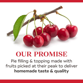 Duncan Hines Comstock More Fruit Cherry Pie Filling can enhance pies and pastries.