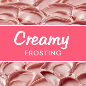 Duncan Hines Creamy Strawberries 'n Cream adds pink strawberry flavor to cakes.