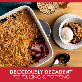 Duncan Hines Wilderness blueberry pie topping jar ready for baking desserts and toppings