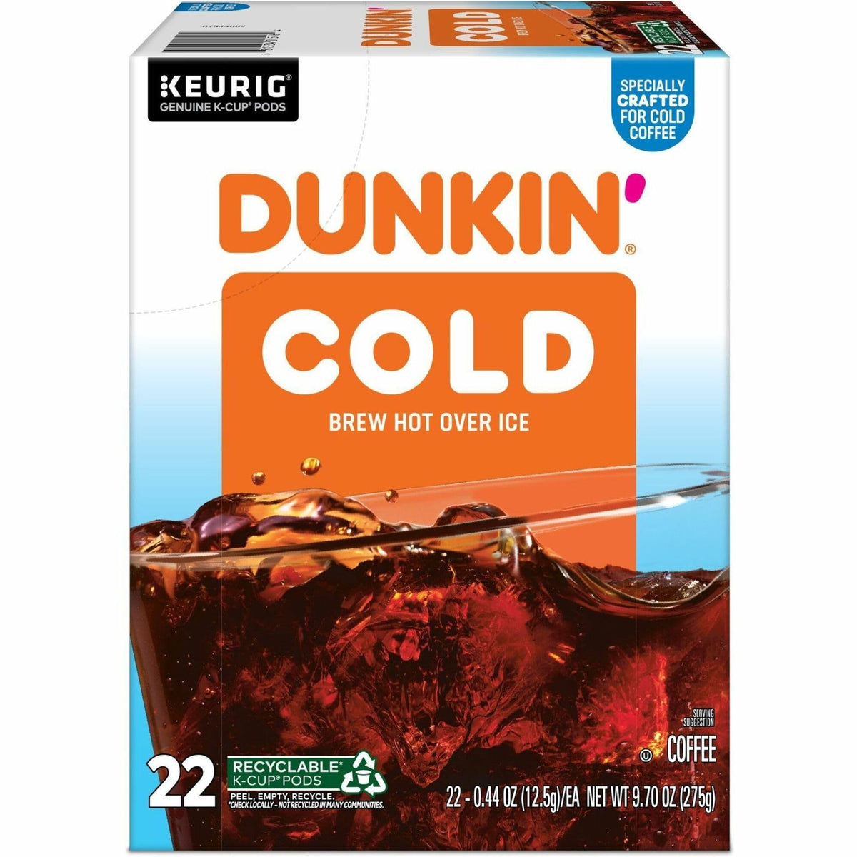 Dunkin Brew K-Cup medium-dark roast delivers balanced flavor for everyday sipping.