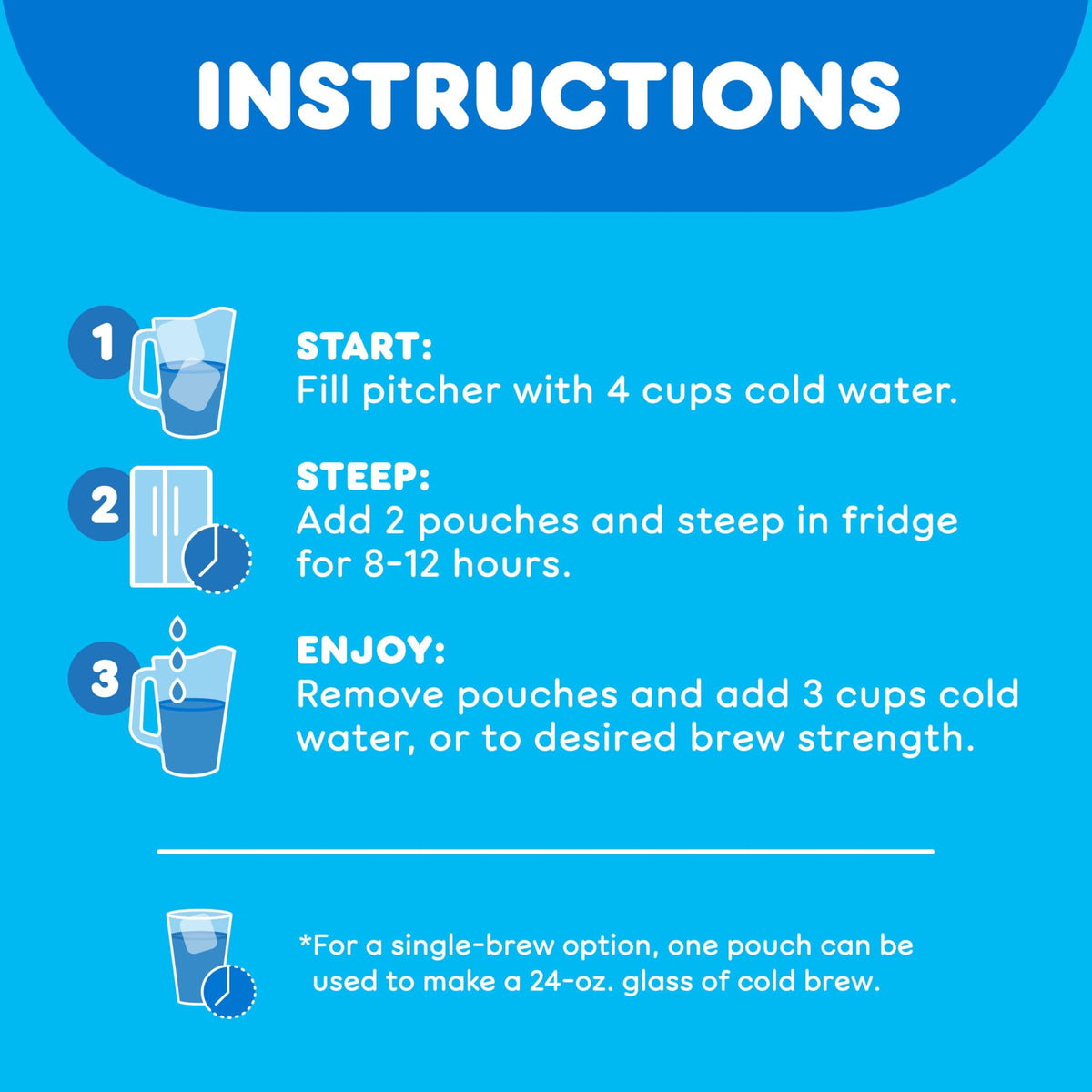 Dunkin’ Cold Brew pitcher ready in the fridge for daily use.