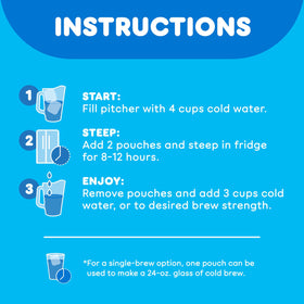 Dunkin’ Cold Brew pitcher ready in the fridge for daily use.