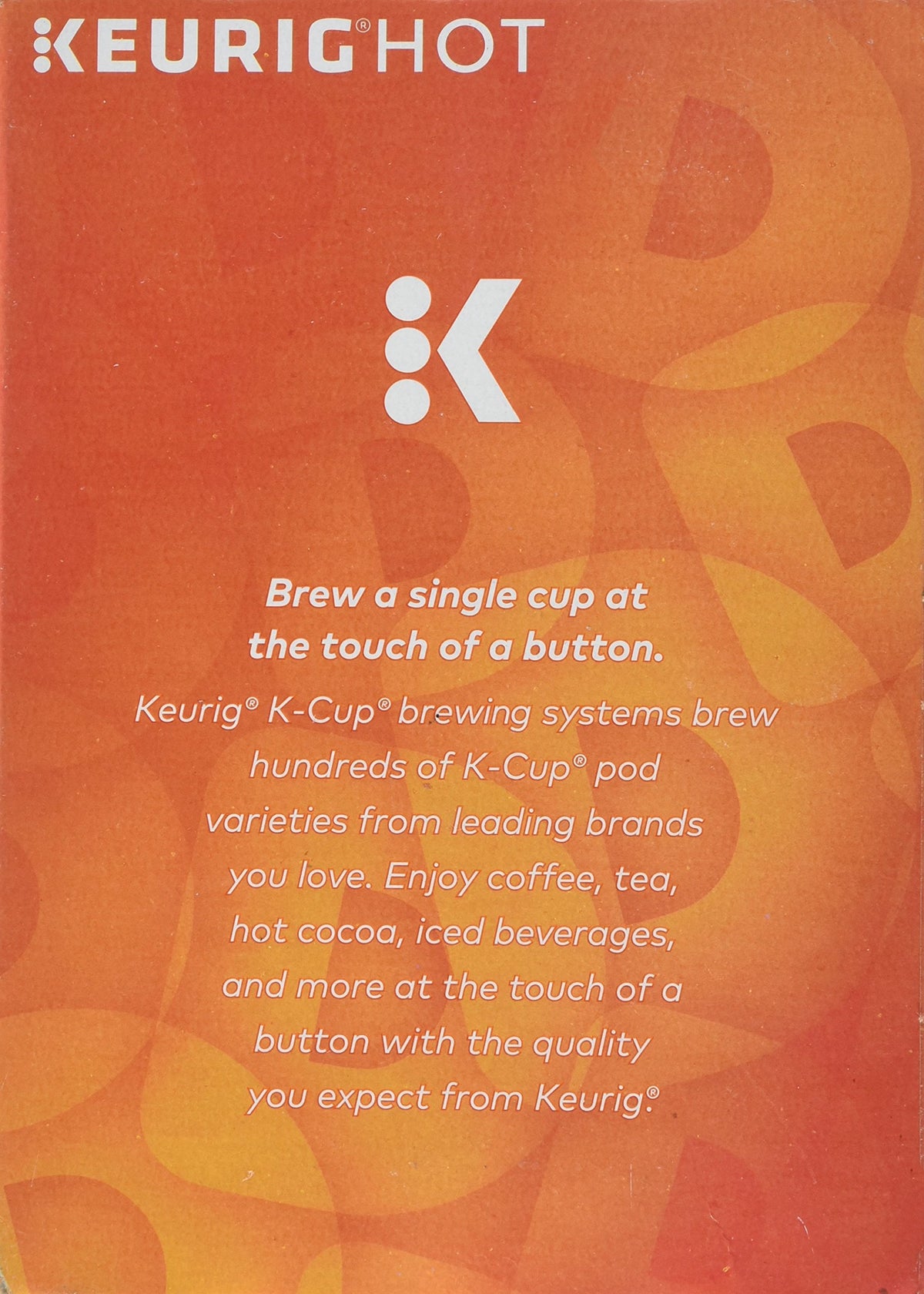Dunkin Donuts 0846 decaf K-Cup pods on shelf display