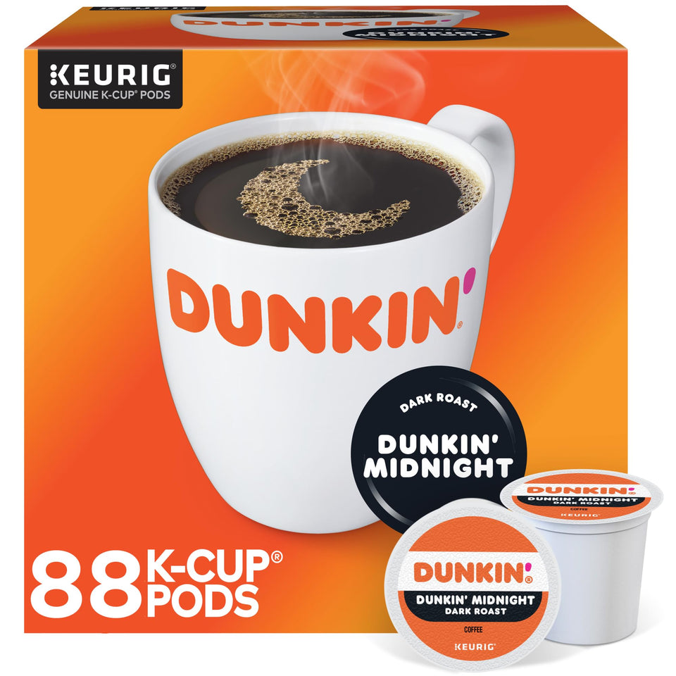 Dunkin Donuts Dark Roast K-Cup cup for bold morning brew