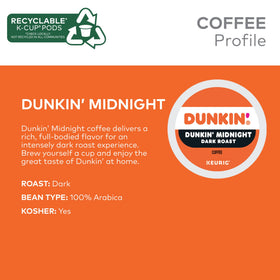 Dunkin Donuts K-Cup recyclable pods compatible where programs exist