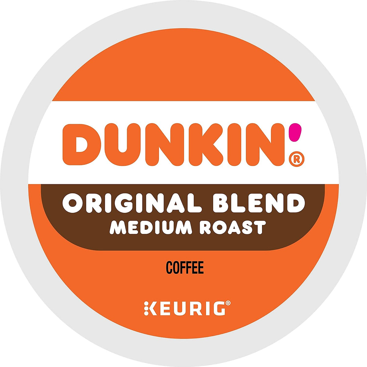 Dunkin Donuts Dark Roast K-Cups close-up, bold morning brew