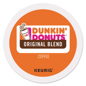 Dunkin Donuts Original flavor K-Cups box shot for quick at-home coffee