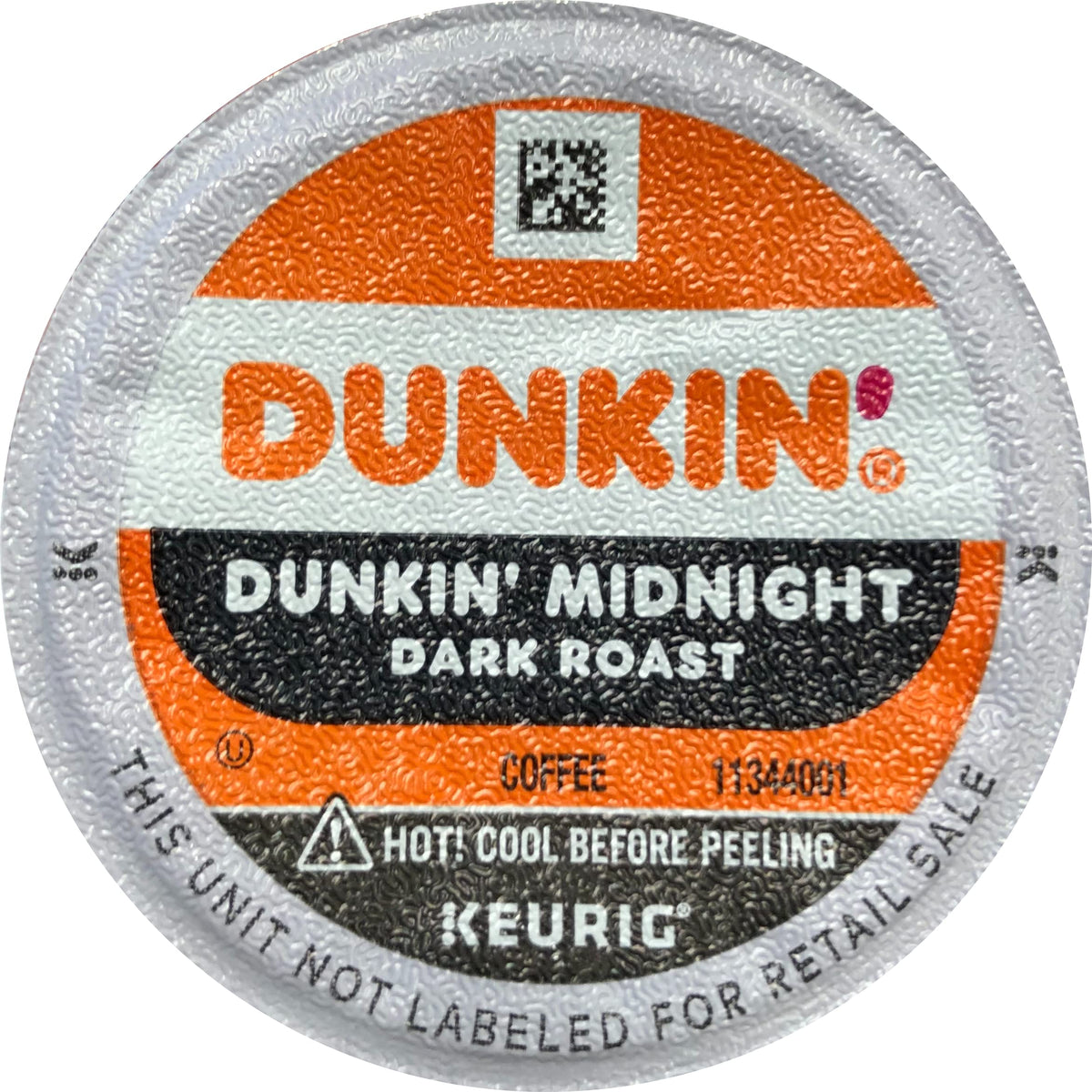 Dunkin' Donuts packaging change K-Cups lids visual variation; same roast and flavor.