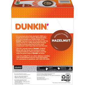 Dunkin Hazelnut flavor enhances your coffee ritual at home.