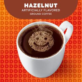 Dunkin Hazelnut coffee K-Cups ideal for office or home.