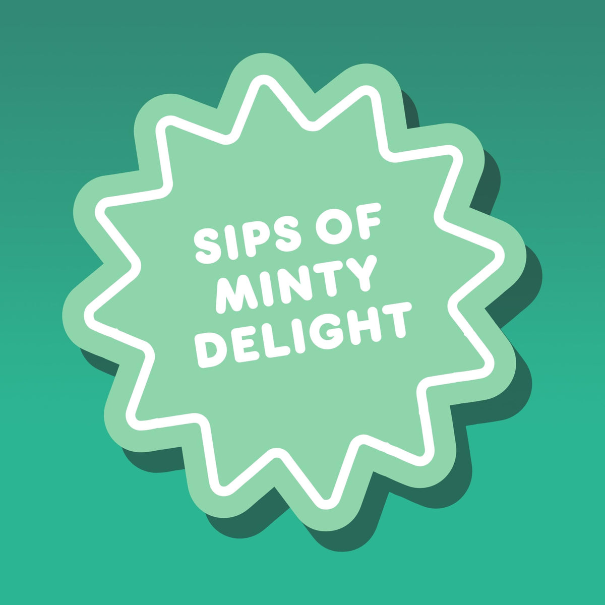 Dunkin Mint Chip coffee cup with mint swirls, visual cue for dessert-inspired coffee.