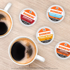 Dunkin Caramel Me Crazy K-Cup pod with dessert-like flavor
