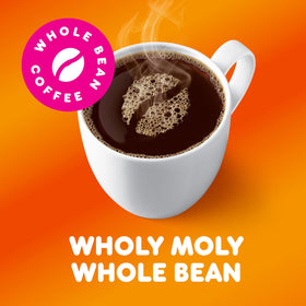 Grounding Dunkin Original Blend beans for a customized brew
