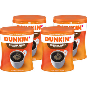 Dunkin' Original Blend iced coffee served in glass emphasizes refreshing, approachable flavor