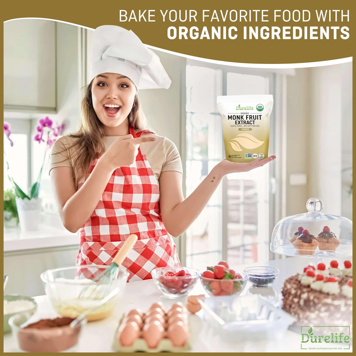DureLife Keto Certified logo supports low-carb dietary compatibility.