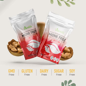 DureLife Monk Fruit Sweetener used in baking for low-sugar cookies