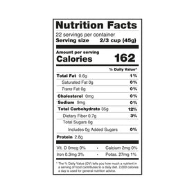 Duru Baldo rice packaging with certifications and natural promise.
