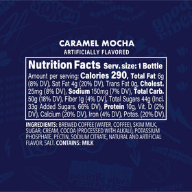 Dutch Bros Caramel Mocha Iced Latte pouring into glass with creamy caramel layer and chocolate notes